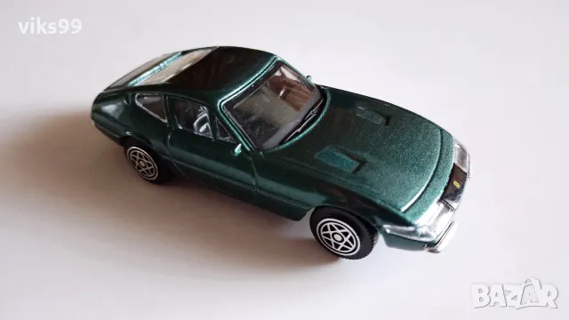 Ferrari 365 GTB 4 1968 Daytona Green Bburago 1:43 , снимка 6 - Колекции - 48176821