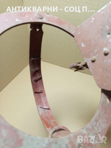 Соц Стар Ръчно Кован Капан Клюса За Животни., снимка 8 - Антикварни и старинни предмети - 50842550