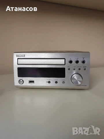 Denon RCD M 38 с дистанционно и тонколони SC M Denon , снимка 4 - Аудиосистеми - 53933107