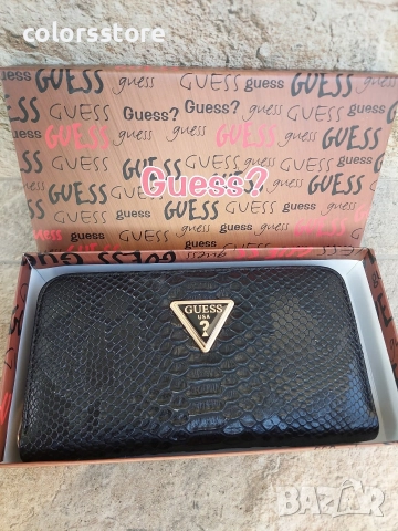 Черно портмоне Guess кодVL109R, снимка 2 - Портфейли, портмонета - 43684873