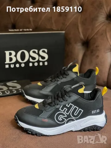 Мъжки Обувки : 40-44 : HUGO BOSS :, снимка 1 - Ежедневни обувки - 46889443