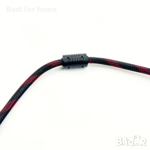 HDMI към VGA кабелен адаптер 3 метра | HD видео конвертор за лаптоп, компютър, проектор, монитор , снимка 5 - Кабели и адаптери - 53406205