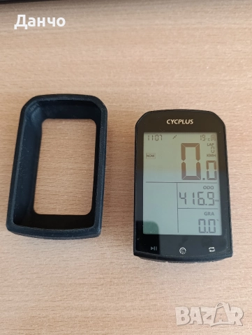 вело компютър с вграден GPS CYCPLUS M1 , снимка 2 - Аксесоари за велосипеди - 52967926