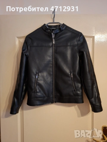 Кожено яке за момче, снимка 3 - Детски якета и елеци - 53295259