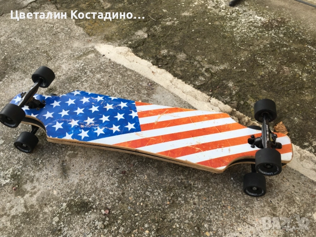 лонгборд, снимка 3 - Скейтборд, ховърборд, уейвборд - 52356250
