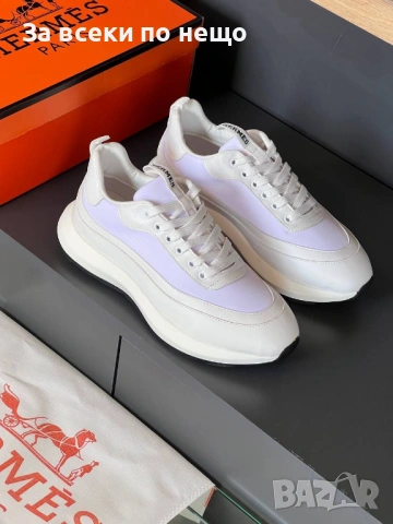 Hermes Мъжки Маратонки👟Мъжки Спортни Обувки Хермес - Налични Различни Цветове Код E1261, снимка 12 - Маратонки - 53755747