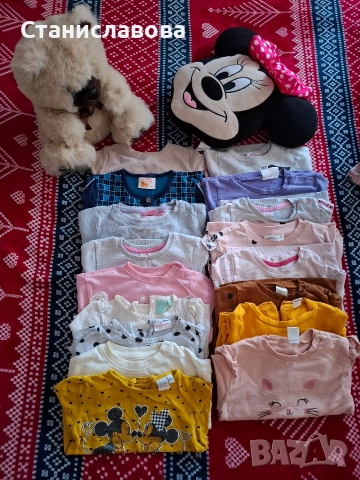 Дрехи за момиче 74/80/86, снимка 8 - Комплекти за бебе - 53124074