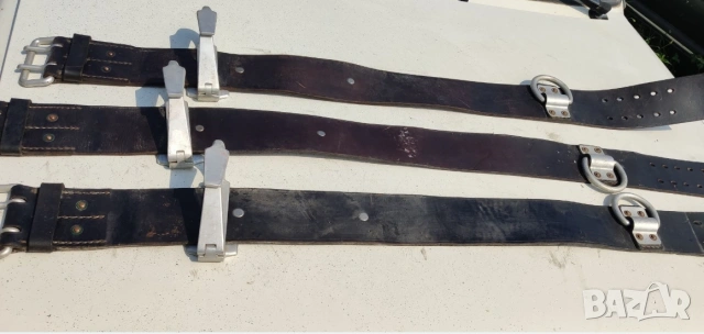 Кожени колани,пожарникарски, снимка 3 - Колани - 53606972