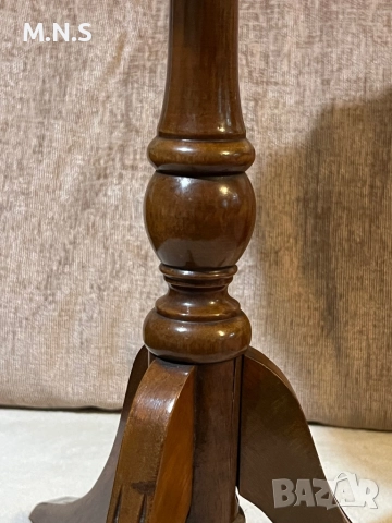 Махагонова маса Англия, снимка 2 - Антикварни и старинни предмети - 52848346