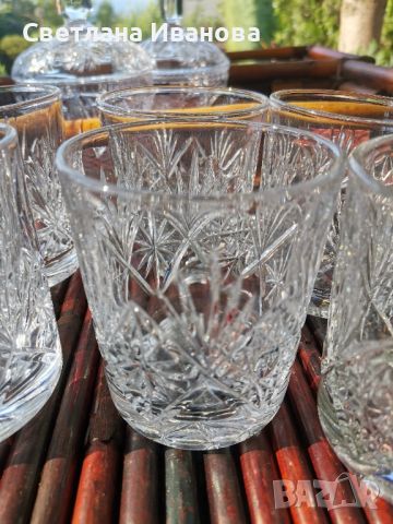 Чаши за уиски кристал, снимка 4 - Чаши - 46417802