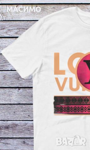 Дамска тениска маркова Louis Vuitton, снимка 2 - Тениски - 45195654