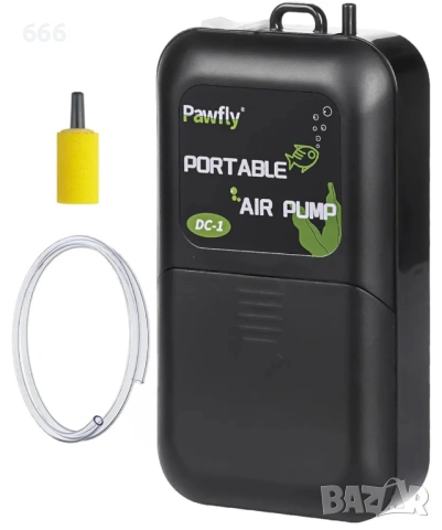 Кислородна помпа на батерии за аквариуми