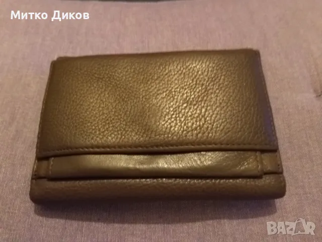 Портфейл НН естествано кожа 140х105мм, снимка 2 - Портфейли, портмонета - 49797270