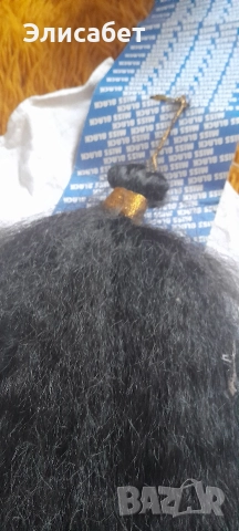 изкуствена коса за изработка, страхотна, черна, снимка 6 - Аксесоари за коса - 47231136