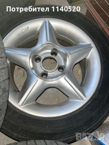 Гуми с джанти 185/60 r14, снимка 3 - Гуми и джанти - 53832551