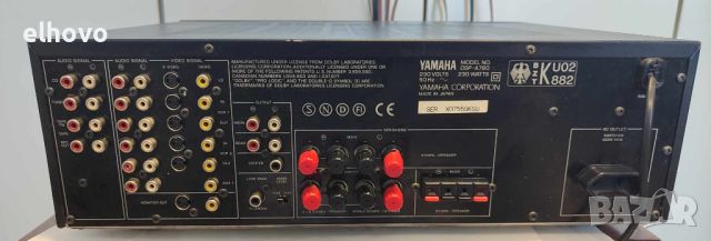 Стерео усилвател Yamaha DSP-A780, снимка 2 - Ресийвъри, усилватели, смесителни пултове - 46158172