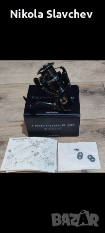 SHIMANO Twin PowerXD 25г.4000PG -4.4.1, снимка 3 - Макари - 52878554