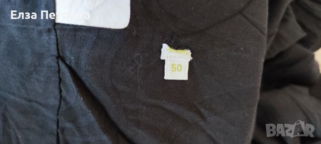 Дамска лятна памучна черна намачкана пола, снимка 4 - Поли - 46427407