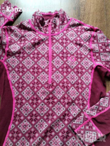 Kari Traa  merino base layer - страхотна дамска блуза КАТО НОВА L, снимка 3 - Блузи с дълъг ръкав и пуловери - 49907422