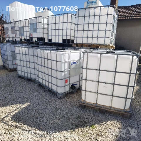 БИДОНИ 1000 ЛИТРА /IBC CONTAINERS