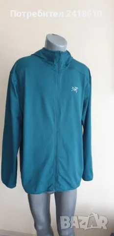 Arcteryx Kyanite LT Full Zip Hoodie Stretch Mens Size 2XL НОВО! ОРИГИНАЛ! Мъжка поларена Качулка с ц, снимка 7 - Спортни дрехи, екипи - 47230640