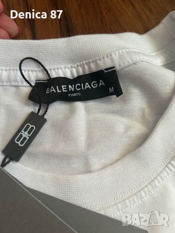 Balenciaga мъжки тениски, снимка 6 - Тениски - 45218971