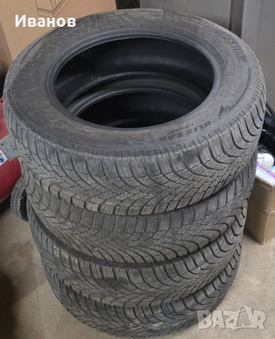 Зимни гуми BRIDGESTONE 195/65 R15 - 4бр., снимка 2 - Гуми и джанти - 52679791