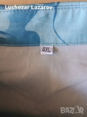 Продавам мъжка риза 4XL, снимка 2 - Ризи - 46965701