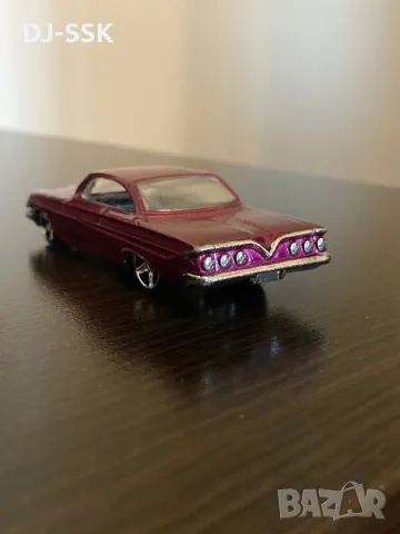 Hot wheels IMPALA 61 tuning , снимка 3 - Коли, камиони, мотори, писти - 47397267