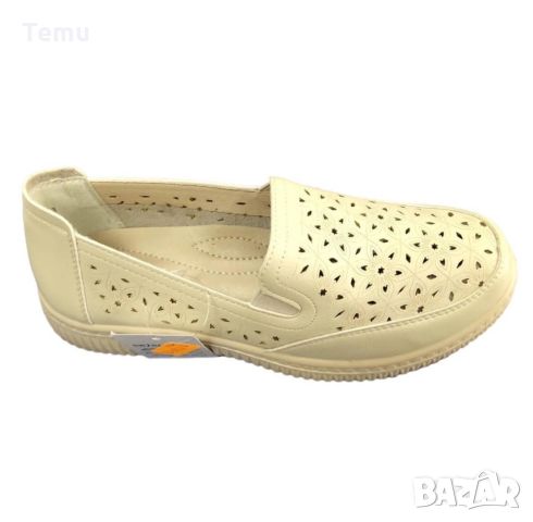 Стилни и комфортни летни дамски кожени обувки, снимка 4 - Дамски ежедневни обувки - 45702674