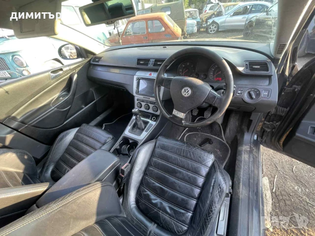 vw passat b6 2.0 tdi bkp на части пасат 6 кожа нави r17 , снимка 6 - Автомобили и джипове - 51085669