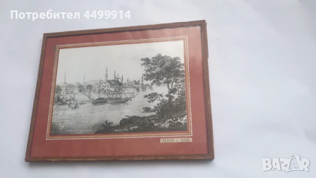 Стара литография на Adolph Friedrich Kunike, снимка 2 - Антикварни и старинни предмети - 53081822