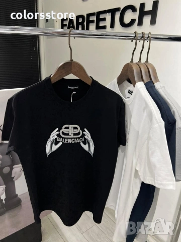 Мъжка тениска Balenciaga -IM104F, снимка 2 - Тениски - 46595454