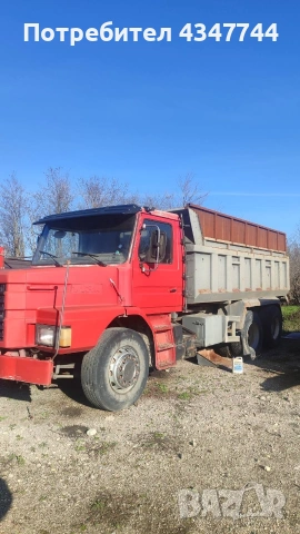 Камион Скания 143Н Самосвал. 