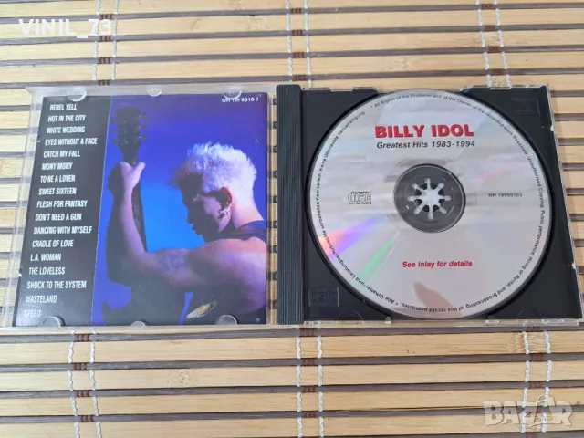 Billy Idol – Greatest Hits 1983-1994, снимка 2 - CD дискове - 49784462