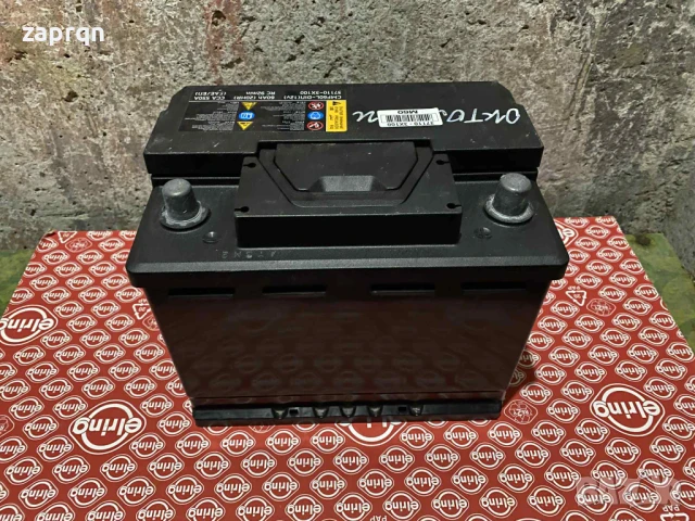 Почти чисто нов акумулатор 60 амп/ч 550 А с гаранция