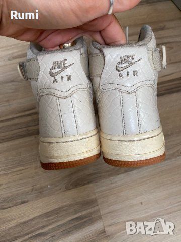 Оригинални кецове Nike Air Force 1 Hi Prm! 37,5 н, снимка 8 - Кецове - 46506909