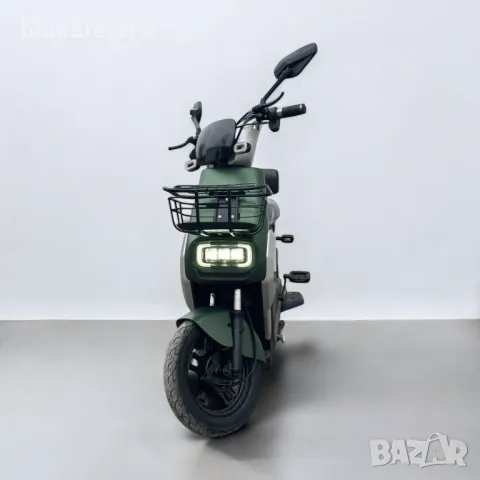 Електрически скутер blueEelctric Infinity GT-1000 1200W | 72V | 23Ah | ARMY GREEN, снимка 4 - Мотоциклети и мототехника - 49745612