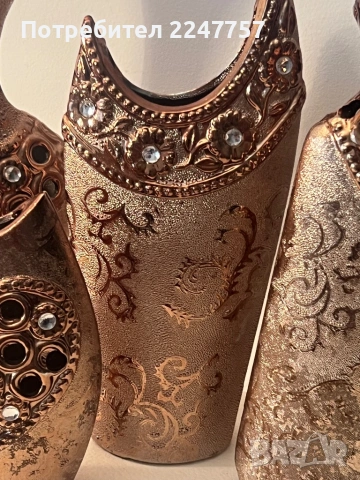 Декоративни вази с камъчета, снимка 3 - Декорация за дома - 54109488