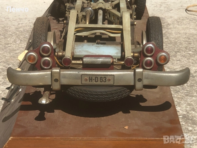 ретро автомобил /учебен демонстрационен модел/ - 1963г. - GERMANY, снимка 7 - Антикварни и старинни предмети - 51603045