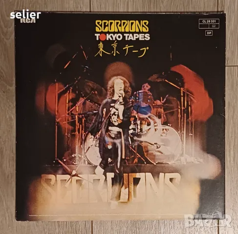 Scorpions ‎– Tokyo Tapes Двойна плоча Немско издание 1978г Плочата е GATEFOLD Състояние на винила:ме, снимка 3 - Грамофонни плочи - 48105181