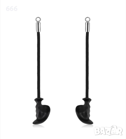 Комплект от 2 въжета, едностранни за трицепс, снимка 9 - Други спортове - 52897809