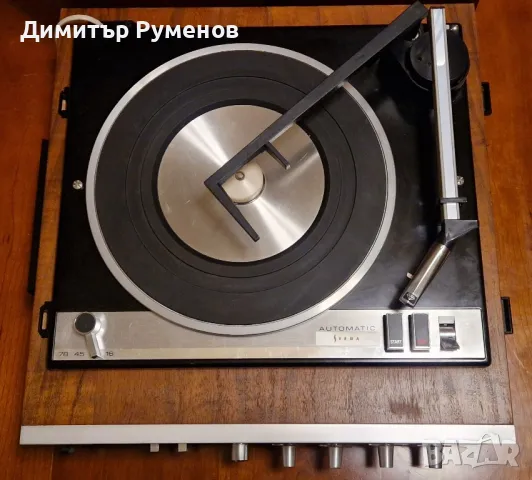 Грамофон Siera/Philips 22GF 446 vintage, снимка 1 - Грамофони - 48199111