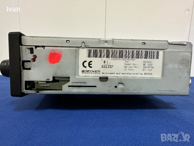 Продавам аудио плеър Becker MEXICO BE 4337, снимка 5 - Аксесоари и консумативи - 53702780