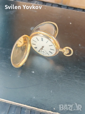 Продавам златен джобен часовник 14к на 121години , снимка 10 - Мъжки - 53865745