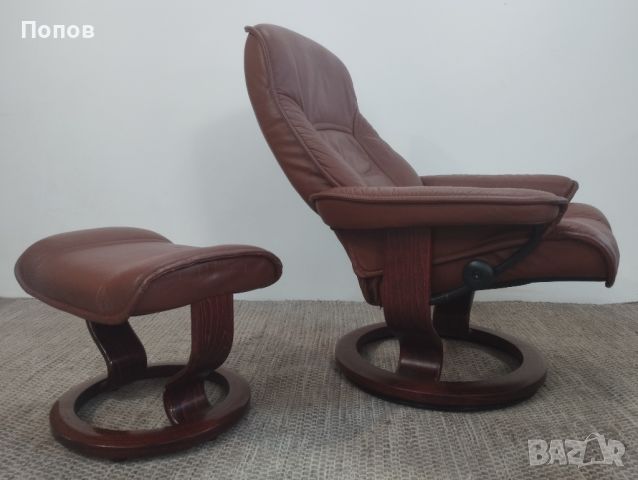Ekornes Stressless релакс кресло, снимка 4 - Дивани и мека мебел - 46419352