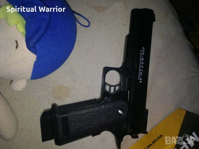 Фул Метал Еърсофт пистолет Colt Ops Tactical 45, снимка 2 - Други - 53685244