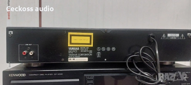 Сд плеър YAMAHA CDX-470, снимка 4 - Ресийвъри, усилватели, смесителни пултове - 53723465