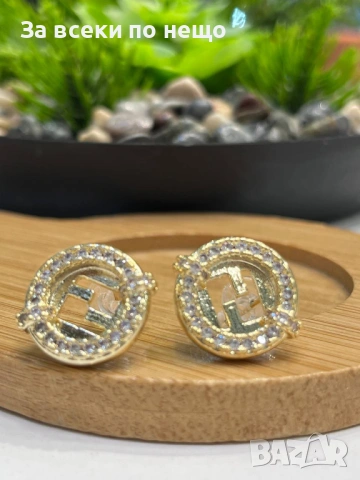 Celine Обеци От Медицинска Стомана - Различни Цветове И Модели Код SK1212, снимка 3 - Обеци - 54094943