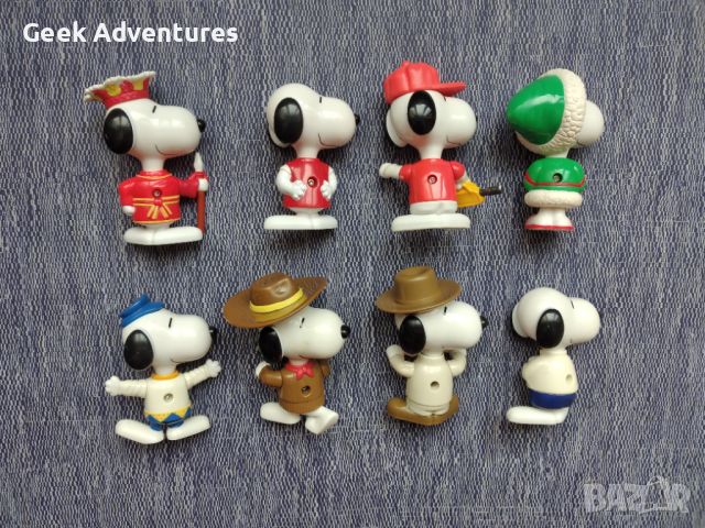 Макдоналдс Играчки Снупи McDonalds Meal Toys Snoopy 90's Ретро Vintage, снимка 3 - Колекции - 46697124